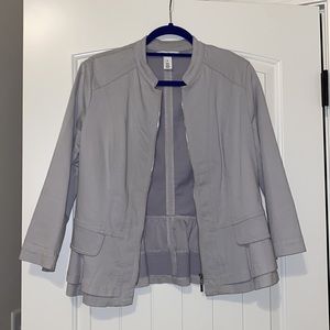 White + Black Jacket